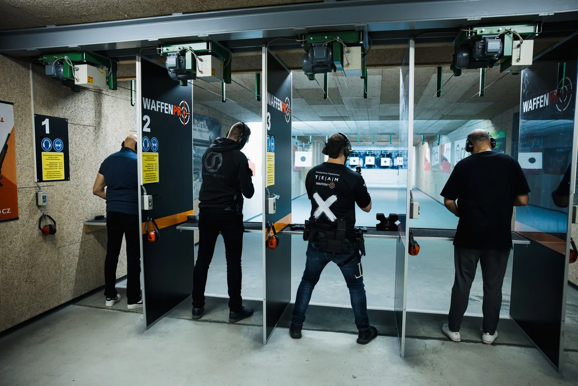 Moderner Schießstand bei Waffenpro